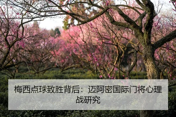 梅西点球致胜背后：迈阿密国际门将心理战研究